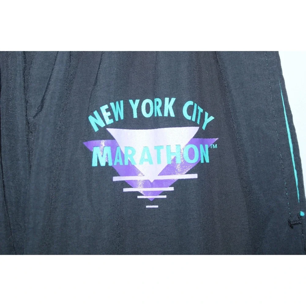 Soark Unisex Medium Black Vintage New York City Marathon Sweatpants